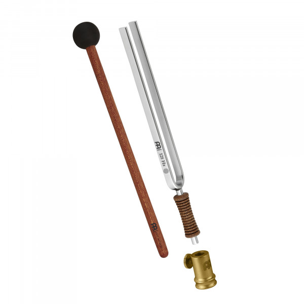Tuning Fork Bundle "Flower of Life" - Tuning Fork, Vibration Foot and Mallet - 128 Hz (TF-FOL-BUNDLE)