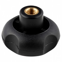 HARDCASE Befestigungsmutter M8 Gewinde - schwarz für Cymbal Case (P1142A)
