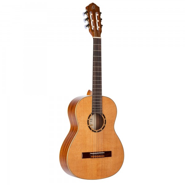 ORTEGA Family Series 3/4 Konzertgitarre 6 String - Zeder / Mahagoni Gloss Natur + Bag (R122G-3/4)