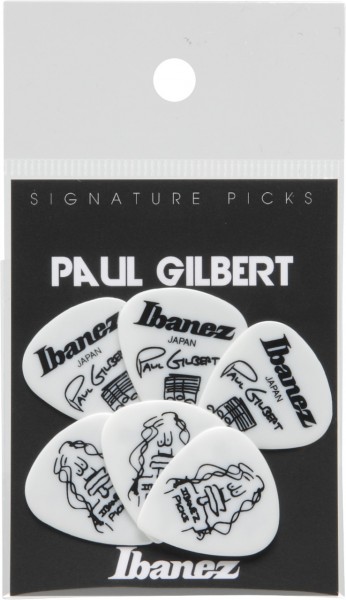 IBANEZ Paul Gilbert Signature Picks - 6 pcs (B1000PG-WH)