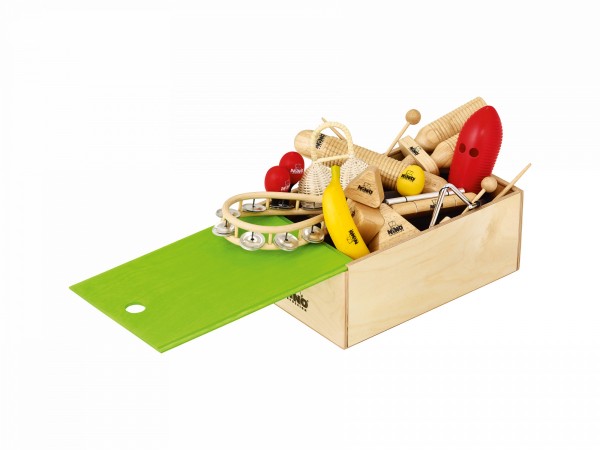 NINO Percussion Rhythmussortiment - 15 teilig (NINOSET515-WB)