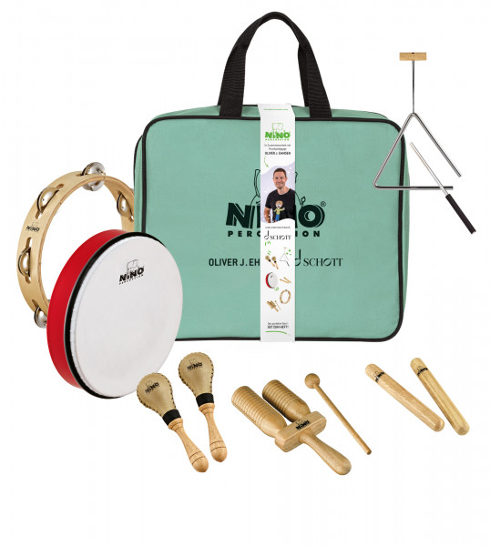 NINO Percussion School Percussion Instrument Set (NINOSET-SPS)
