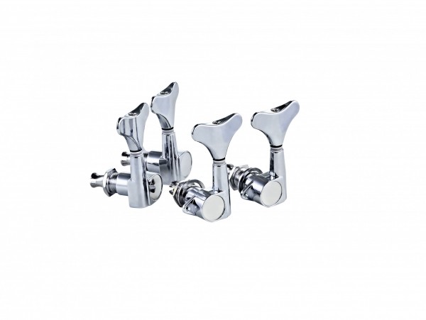 ORTEGA 2+2 Bass Tuning Machines - Chrom (OTMEB22-CR)