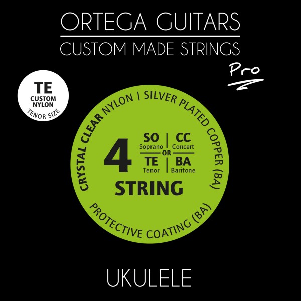 ORTEGA Custom Made Strings Pro String Set - Ukulele 4 String (UKP-TE)