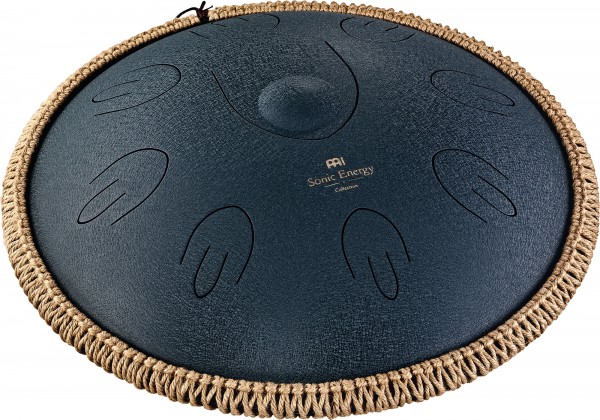 Meinl Sonic Energy 16" Octave Steel Tongue Drum, D Amara, 9 Töne, 440 Hz, Marineblau (OSTD2NB)