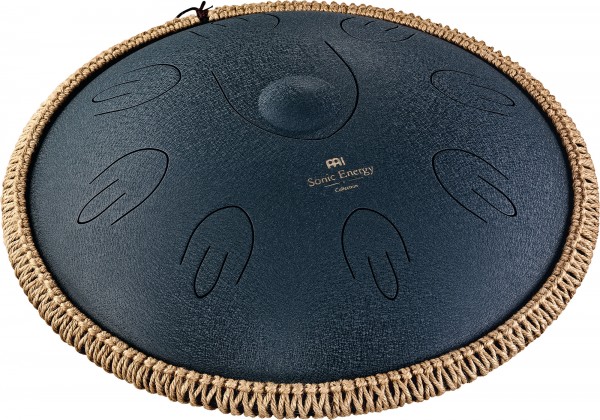 Meinl Sonic Energy Octave Steel Tongue Drum, Marineblau, D Amara, 9 Töne, 16" / 40 cm (OSTD2NB)