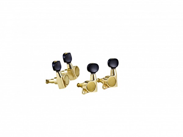 ORTEGA Die-Cast Ukulele Tuning Machines - Gold (OTMUKDC-GO)