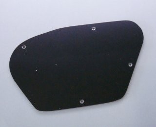 IBANEZ Elektronikabdeckung - schwarz für AR200FM & AR250 (4PT12A0006)