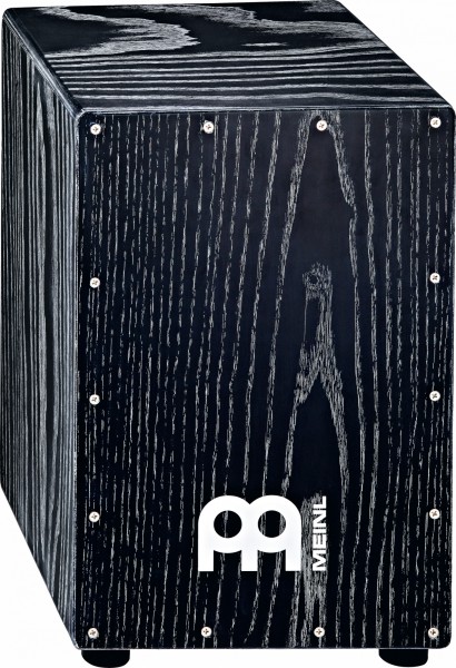 MEINL Percussion Headliner Designer Serie Snare Cajon - Black (MCAJ100VBK)