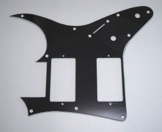 IBANEZ plastic pickguard - black for GRGM21GB (4PG1UG1001)