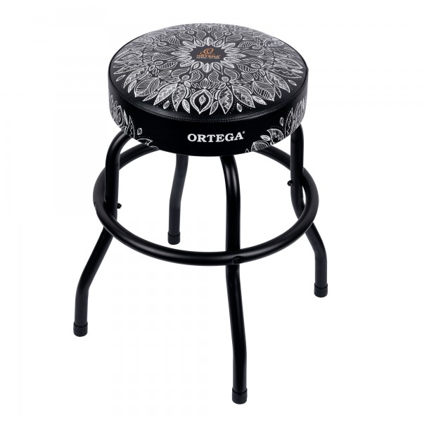 ORTEGA Bar-Stool 24" - White Kaleidoscope (OBS24-WHKC)