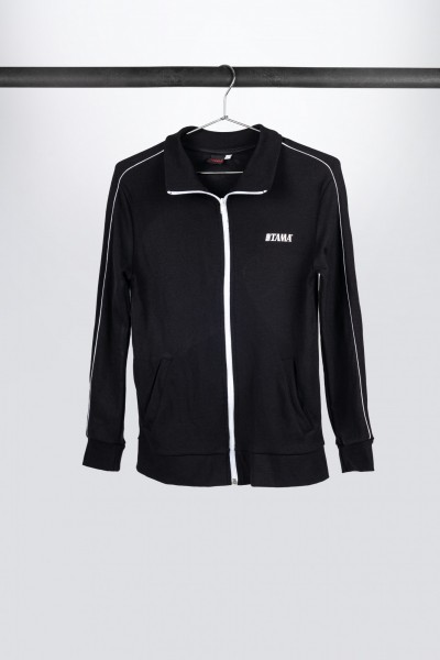 Tama black training jacket with logo on left chest (TTT12)