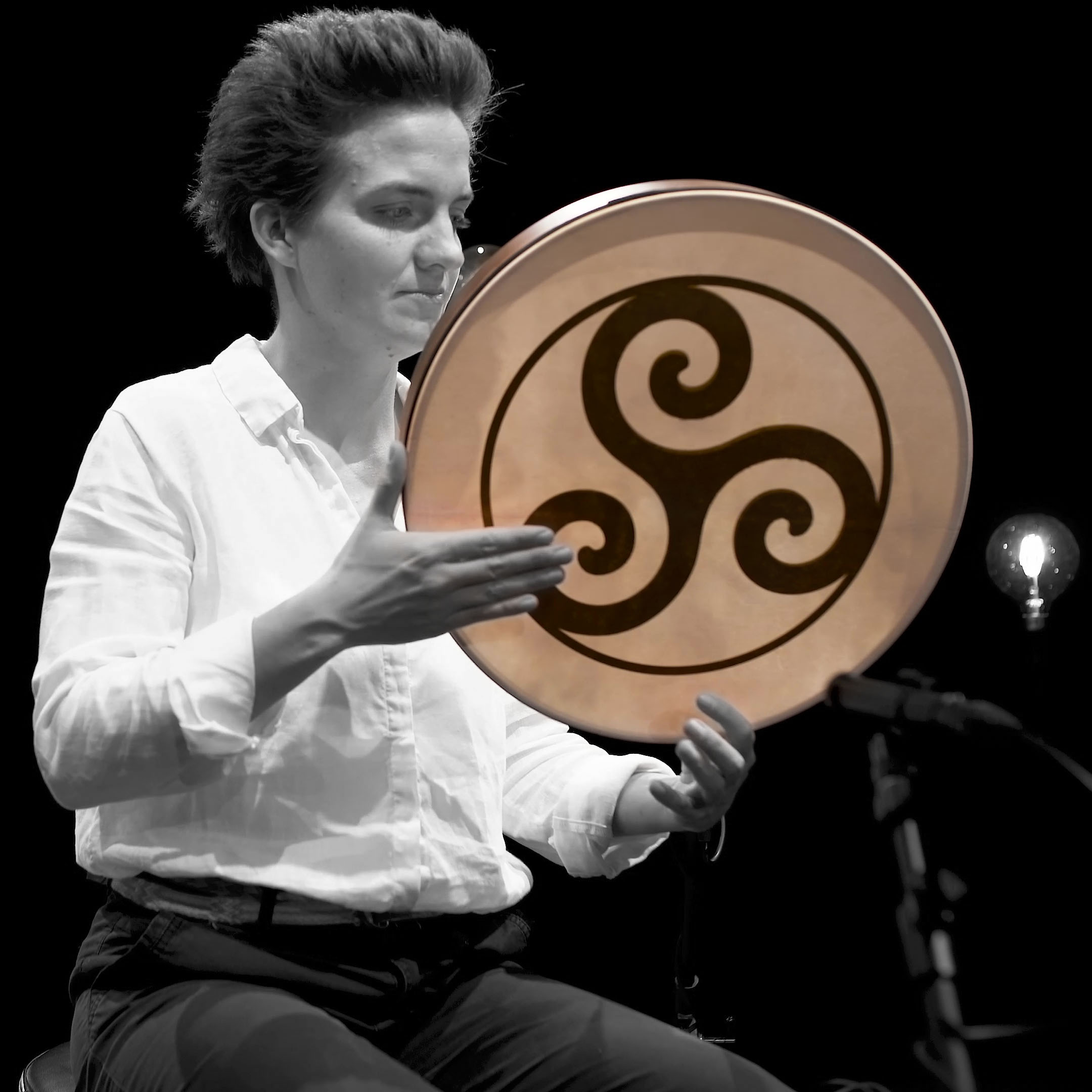 About the most ancient type of drum