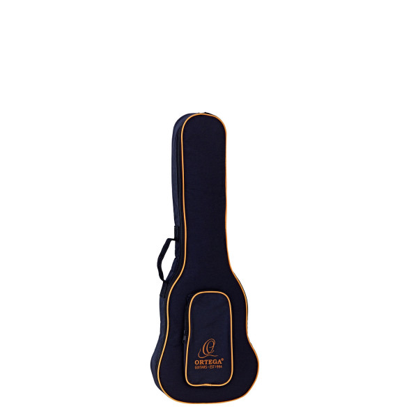 ORTEGA Economy Series Baritone-Ukulele-Bag - Black/Orange (OUBSTD-BA)