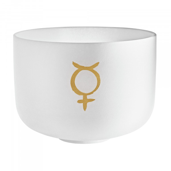 Meinl Sonic Energy 12" Planetary Tuned Crystal Singing Bowl, Mercury 141.27 Hz (PCSB12ME)