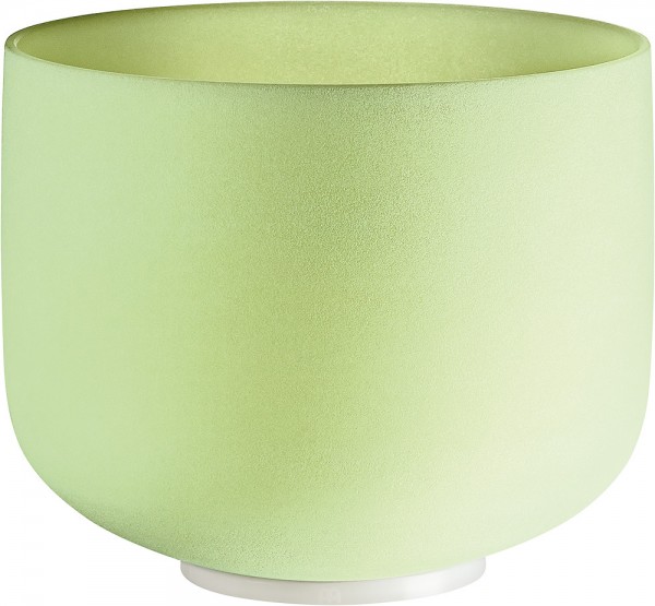 MEINL Sonic Energy Emerald Crystal Singing Bowl, frosted, 10" / 25 cm, Ton F4, Herzchakra (CSBE10F)