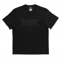 IBANEZ Iron Label T-shirt Black - M (IBAT011)