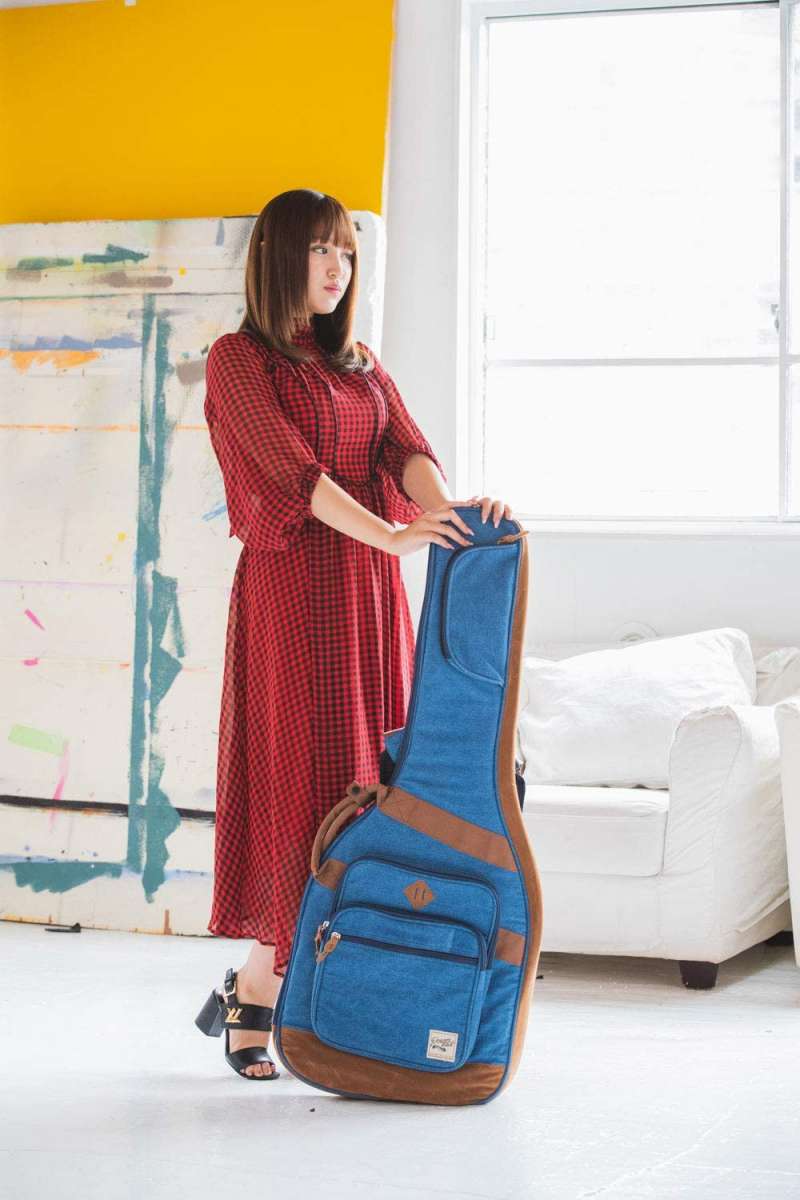 IBANEZ POWERPAD Designer Collection Gigbag fur E Gitarre Blue IGB541D BL E Gitarre Bags Cases Ibanez MEINL Shop