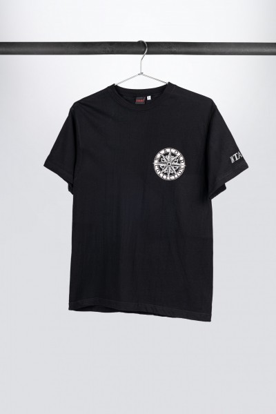 TAMA T-Shirt in schwarz mit Warlord Logo auf der Brust (TT207)