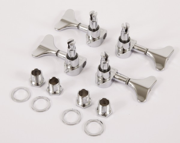 IBANEZ bass machine head tuner set - 2 x left/2 x right - chrome (5AMH51B)