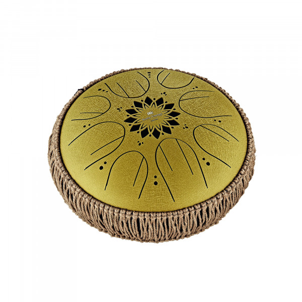 Meinl Sonic Energy 10" Medium Octave Steel Tongue Drum, C Dur, 8 Töne, 432 Hz, Gold (MOSTD3G)