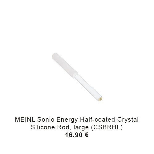 MEINL Sonic Energy Half-coated Crystal Silicone Rod Large (CSBRHL) 