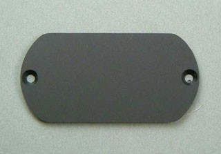 IBANEZ Battery Cover PVC - black (4PT1RG5)
