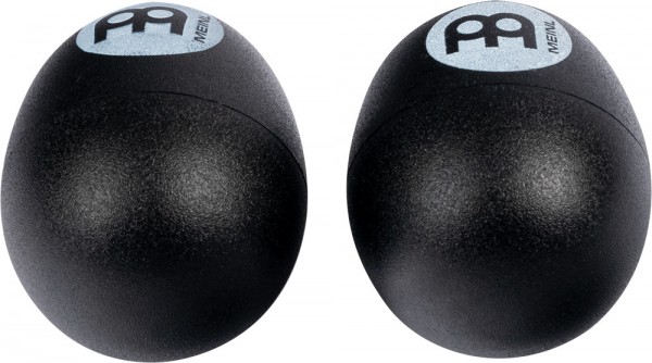 MEINL Percussion Egg Shaker - 1 Paar schwarz (ES2-BK)
