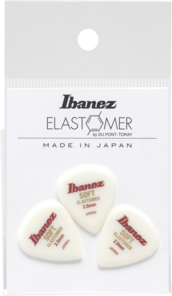 IBANEZ Elastomer Picks 3er Set - Soft (BELJ1ST25)