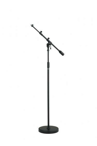 TAMA Iron Works Studio Series Round Base Telescoping Boom Microphone Stand (MS736RBK)