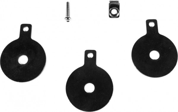 Tama quick set tilter plates in black for Tama cymbal stand - für Beckenständer schwarz (CT44-FPB)