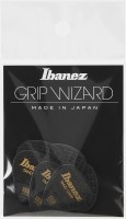 IBANEZ Grip Wizard Series Sand Grip Flat Picks - 6 pcs (PPA16HSG-BK) IBANEZ Grip Wizard Series Sand Grip Flat Picks - 6 pcs (PPA16HSG-BK)