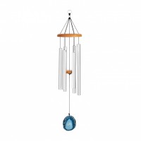 Meinl Sonic Energy Blue Agate Meditation Chime 29"/73 cm - 432 Hz - Silber (BAMC29S)
