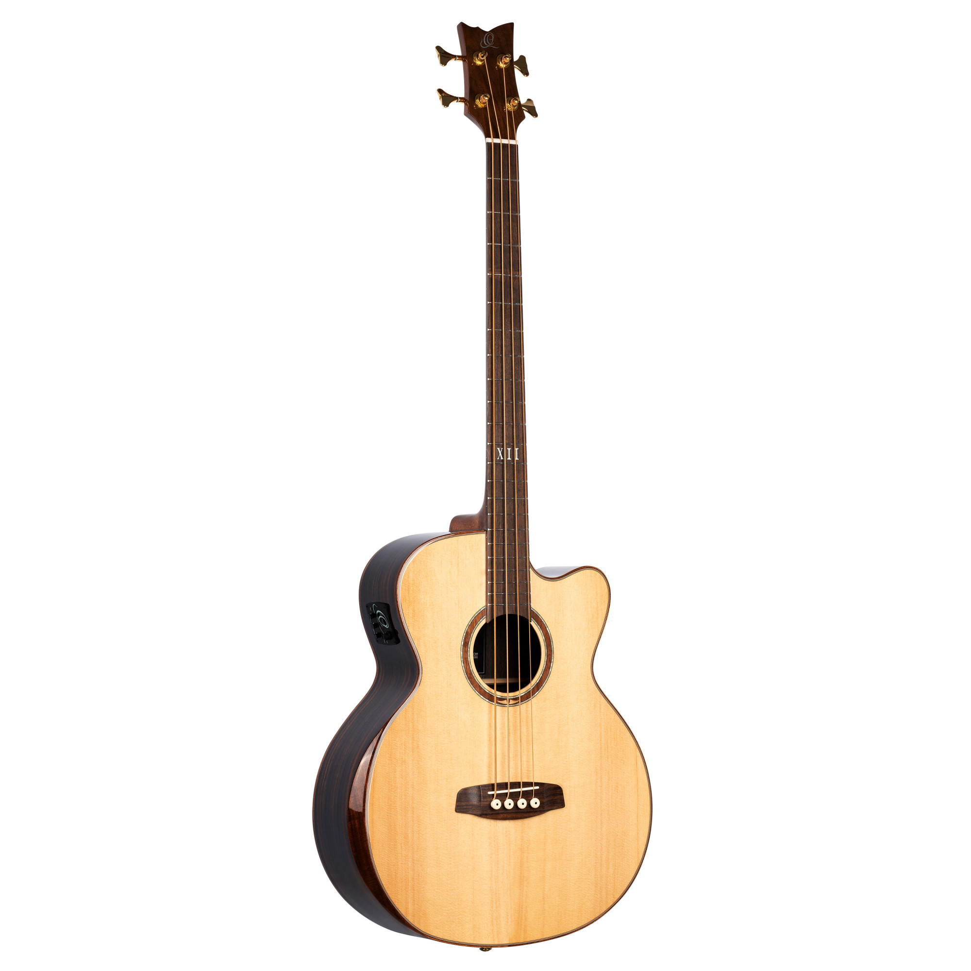 ORTEGA The Private Room Medium Scale Acoustic Bass 4 String Spruce Striped Ebony Natural Bag STRIPEDSU.ACB Private Room Nylon String Guitar Nylon String Guitars Ortega MEINL Shop