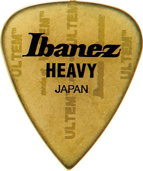 IBANEZ Picks Teardrop Shape "Prestige" Ultem 1 mm Heavy 3 pcs. - 1 mm Heavy 3 Stück (BUL17H)