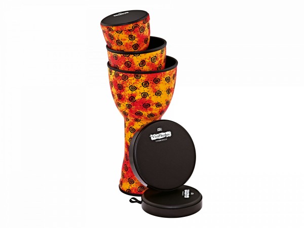 MEINL Drum Circle Djembes Series Pop Off Djembe Set - 3 teilig (VR-SDJSET-NH)