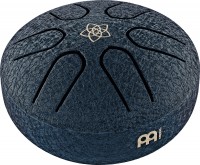 MEINL Sonic Energy Pocket Steel Tongue Drum A Dur, 6 Töne - Marineblau, Venusblume / 3"/7,6 cm (PSTD2NBVF)
