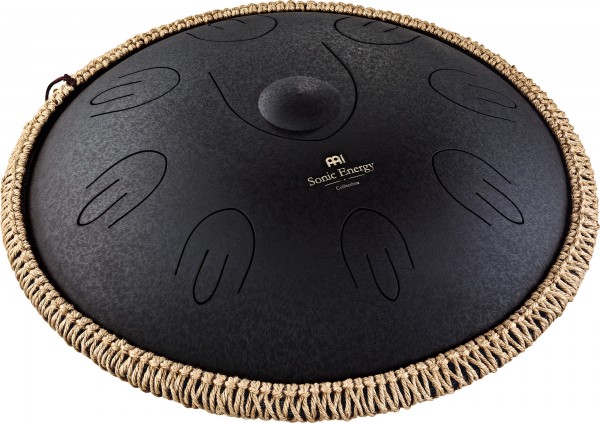 MEINL Sonic Energy 16 Octave Steel Tongue Drum D Kurd 9 Notes 440 Hz Black OSTD1BK Steel Tongue Drums Meinl Sonic Energy MEINL Shop