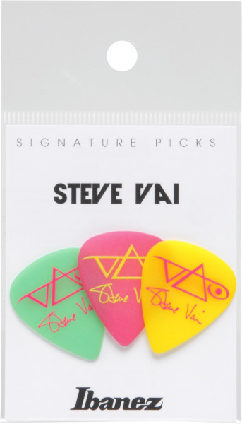 IBANEZ Steve Vai Signature Picks - 3er Pack (B1000SVGPY)