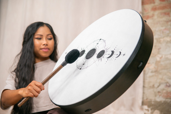 Meinl Sonic Energy Moon Phases Ritual Drum 22" - Synthetisches True Feel Fell (RD22DWB-SH)