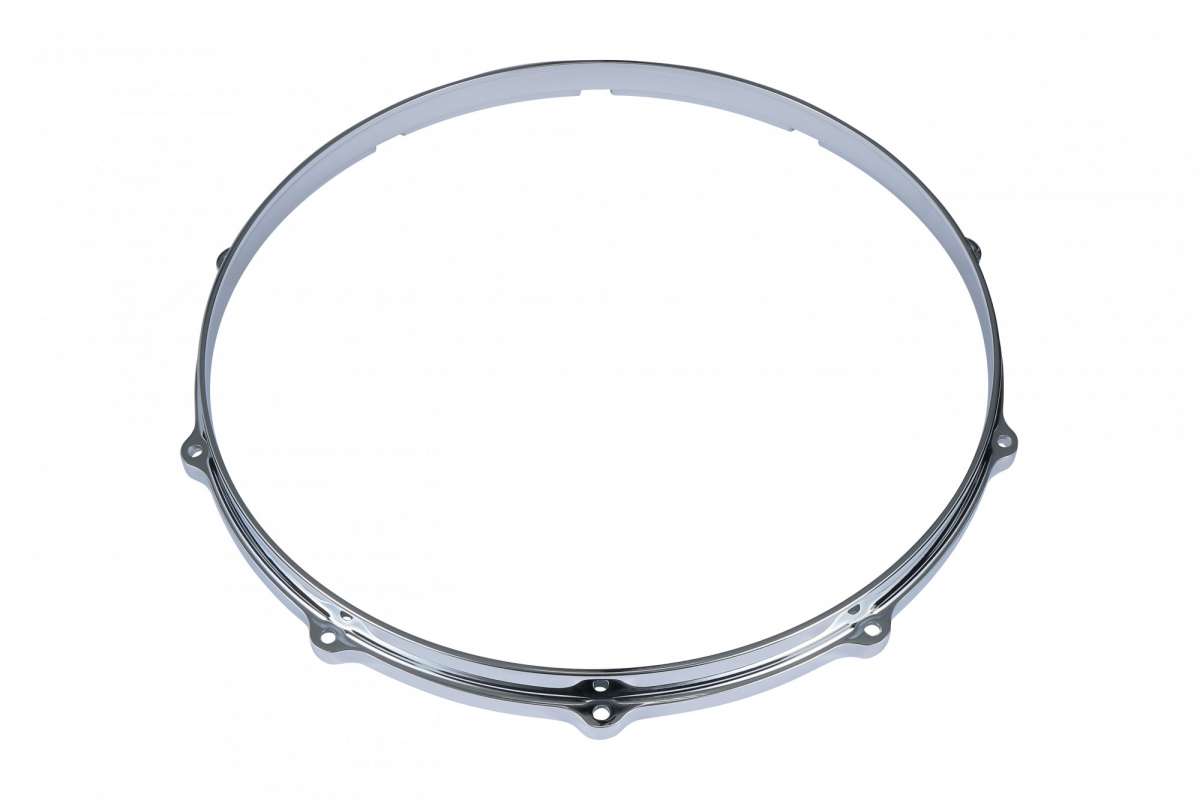 TAMA Die Cast Hoop 14 10 Hole Chrom Batter Side MDH14 10 MEINL Shop