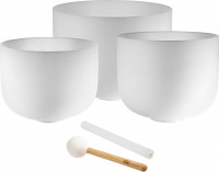 Meinl Sonic Energy 3-piece Crystal Singing Bowl Set, A4 / F4 / D4, 432 Hz (CSBSETAFD) Meinl Sonic Energy 3-piece Crystal Singing Bowl Set, A4 / F4 / D4, 432 Hz (CSBSETAFD)