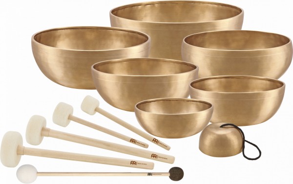 Meinl Sonic Energy 7-teiliges Singing Bowl Chakra Set - 250/700/1000/1400/1500/1800/2200g (SB-SET-CHA)