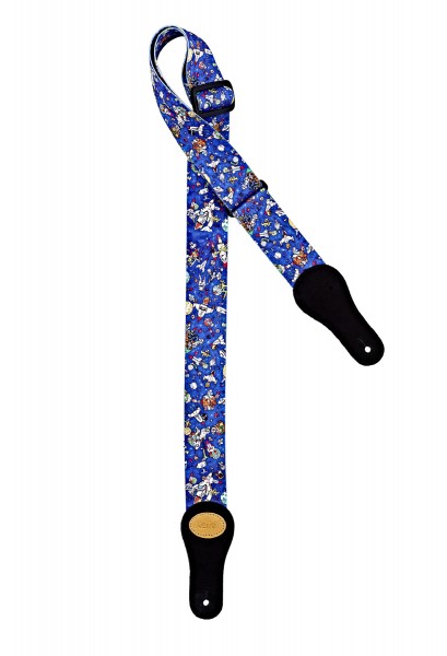 KEIKI Designer Series Nylon Guitar Strap - "Spaceman" (KNS-SP)