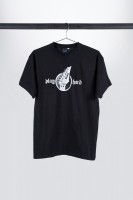 Black Ibanez t-shirt with white "Play Hard" frontprint (IT12PH)