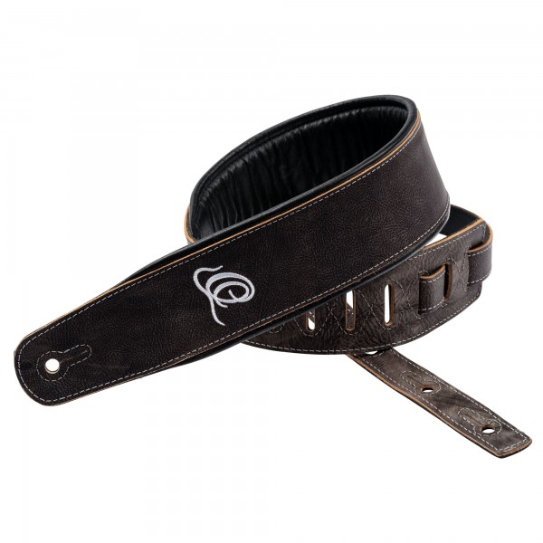 ORTEGA Genuine-Leather Guitar-Strap - Roman Marble (OSCL-1)