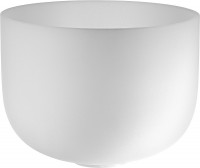 MEINL Sonic Energy Crystal Singing Bowl, white-frosted, 13" / 33 cm, Ton D4, Sakralchakra (CSB13D)