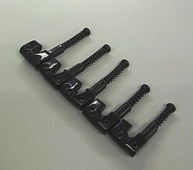 Ibanez saddle set in black for B105/B15 bridges 2009 (2BB1MDI008)