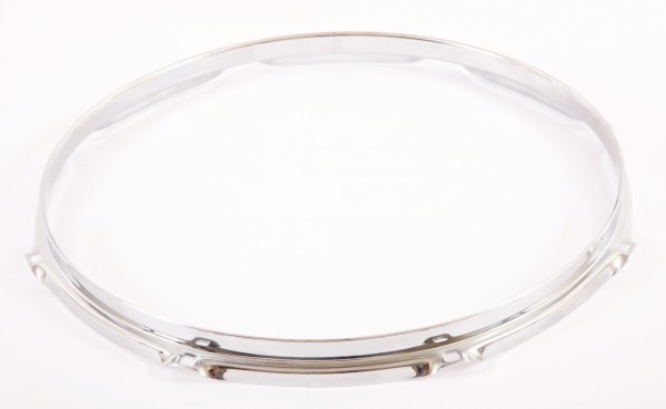 Tama hoop batter side 14" triple flanged 1,6 mm in chrome - 8 hole (MFH14-8)