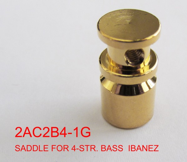 Ibanez saddle, gold-colored for 4-string bass (2AC2B4-1G)